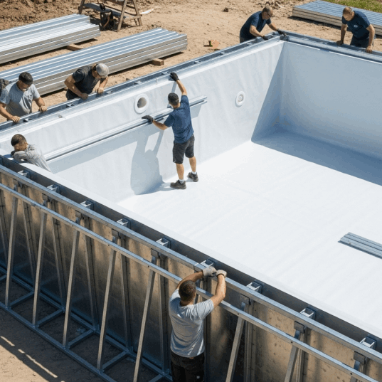 Sonsuzluk havuzu, infinity havuz, taşmalı havuz, manzara havuzu, negatif kenar havuz, sıfır kenar havuz, lüks havuz, estetik havuz, havuz tasarımı, havuz inşaatı, dengeleme tankı, taşma kanalı, su yalıtımı, havuz pompası, otomatik su seviyesi, havuz aydınlatması, betonarme havuz, havuz maliyeti, mühendislik projesi, peyzaj entegrasyonu, teras havuzu, villa havuzu, otel havuzu, paslanmaz çelik havuz aksesuarları, su kimyası.