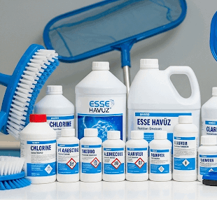 Havuz temizliği için kullanılan klor ve kimyasal ürünler – Esse Havuz